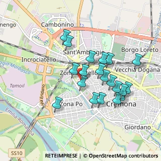 Mappa Via Grado, 26100 Cremona CR, Italia (0.819)