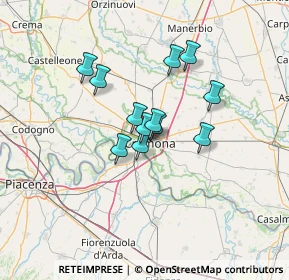 Mappa Via Grado, 26100 Cremona CR, Italia (9.245)