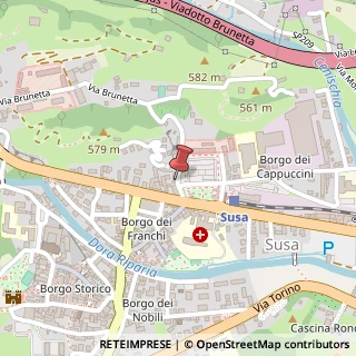 Mappa Via Brunetta, 5, 10059 Susa, Torino (Piemonte)