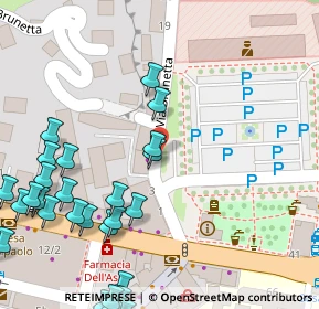 Mappa Via Brunetta, 10059 Susa TO, Italia (0.08571)