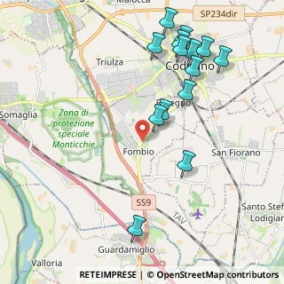 Mappa Piazza Mascagni, 26861 Fombio LO, Italia (2.31714)