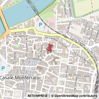 Mappa Via Ruffino Aliora, 32, 15033 Casale Monferrato, Alessandria (Piemonte)