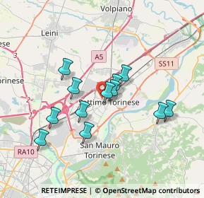 Mappa 8, 10036 Settimo Torinese TO, Italia (3.0225)