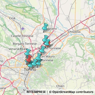Mappa 8, 10036 Settimo Torinese TO, Italia (6.82)