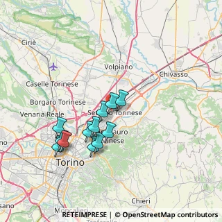 Mappa 8, 10036 Settimo Torinese TO, Italia (6.4825)