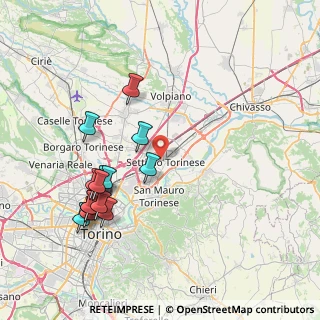 Mappa 8, 10036 Settimo Torinese TO, Italia (8.35786)
