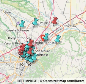 Mappa 8, 10036 Settimo Torinese TO, Italia (7.533)