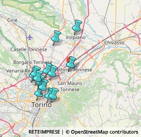 Mappa 8, 10036 Settimo Torinese TO, Italia (7.55)