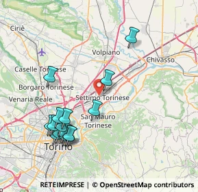 Mappa 8, 10036 Settimo Torinese TO, Italia (8.51067)