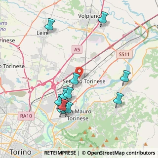 Mappa 8, 10036 Settimo Torinese TO, Italia (4.28818)