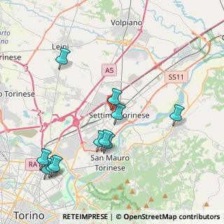Mappa 8, 10036 Settimo Torinese TO, Italia (4.50636)