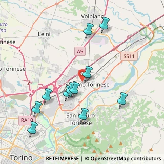 Mappa 8, 10036 Settimo Torinese TO, Italia (4.14909)