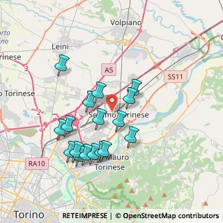 Mappa 8, 10036 Settimo Torinese TO, Italia (3.50471)