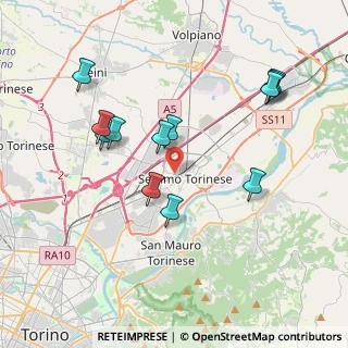 Mappa 8, 10036 Settimo Torinese TO, Italia (3.83583)