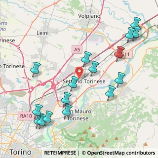 Mappa 8, 10036 Settimo Torinese TO, Italia (4.94875)