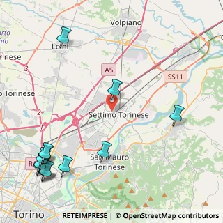 Mappa 8, 10036 Settimo Torinese TO, Italia (6.25154)