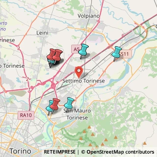 Mappa 8, 10036 Settimo Torinese TO, Italia (3.47176)