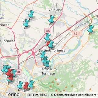 Mappa 8, 10036 Settimo Torinese TO, Italia (6.5975)