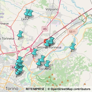 Mappa 8, 10036 Settimo Torinese TO, Italia (5.03611)