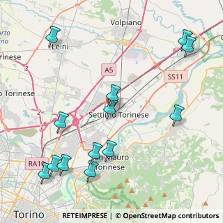 Mappa 8, 10036 Settimo Torinese TO, Italia (5.15154)