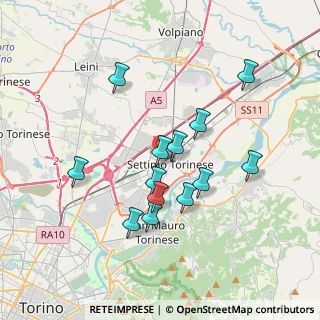 Mappa 8, 10036 Settimo Torinese TO, Italia (3.30385)