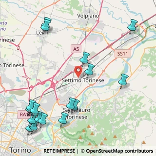 Mappa 8, 10036 Settimo Torinese TO, Italia (5.87118)