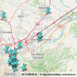 Mappa 8, 10036 Settimo Torinese TO, Italia (7.3175)