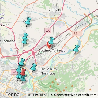 Mappa 8, 10036 Settimo Torinese TO, Italia (5.76231)