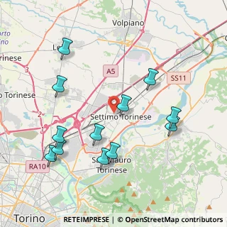 Mappa 8, 10036 Settimo Torinese TO, Italia (4.28833)
