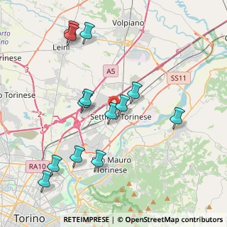 Mappa 8, 10036 Settimo Torinese TO, Italia (4.26385)