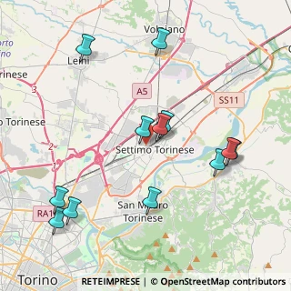 Mappa 8, 10036 Settimo Torinese TO, Italia (4.42917)