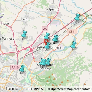 Mappa 8, 10036 Settimo Torinese TO, Italia (3.73273)