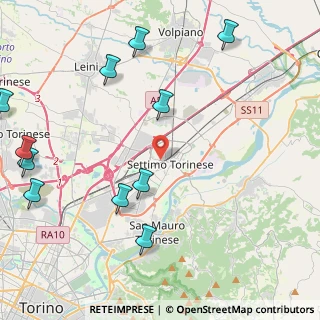 Mappa 8, 10036 Settimo Torinese TO, Italia (5.69545)