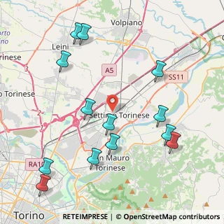 Mappa 8, 10036 Settimo Torinese TO, Italia (4.85308)