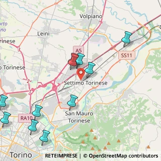 Mappa 8, 10036 Settimo Torinese TO, Italia (5.10545)