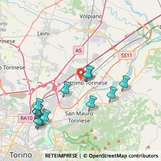 Mappa 8, 10036 Settimo Torinese TO, Italia (4.57667)