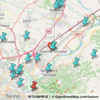 Mappa 8, 10036 Settimo Torinese TO, Italia (6.0675)