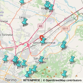 Mappa 8, 10036 Settimo Torinese TO, Italia (6.5595)