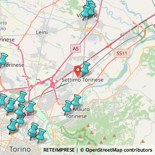 Mappa 8, 10036 Settimo Torinese TO, Italia (7.3985)