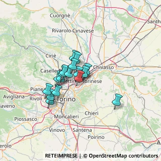 Mappa 8, 10036 Settimo Torinese TO, Italia (9.30412)