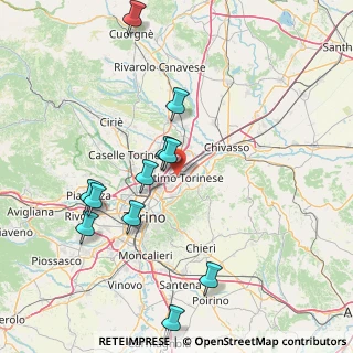 Mappa 8, 10036 Settimo Torinese TO, Italia (16.88909)