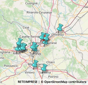 Mappa 8, 10036 Settimo Torinese TO, Italia (13.52692)
