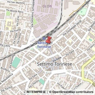Mappa Via Roma, 17, 10036 Settimo Torinese, Torino (Piemonte)