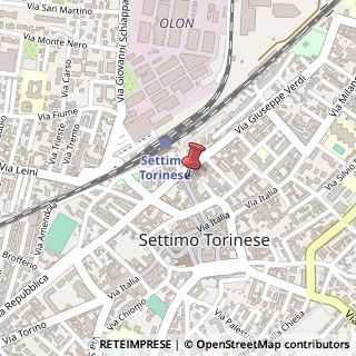 Mappa Via Fratelli Francia, 12, 10036 Settimo Torinese, Torino (Piemonte)