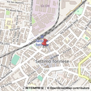 Mappa Via Cavour, 7, 10036 Settimo Torinese, Torino (Piemonte)