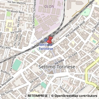 Mappa Via Roma, 19, 10036 Settimo Torinese, Torino (Piemonte)