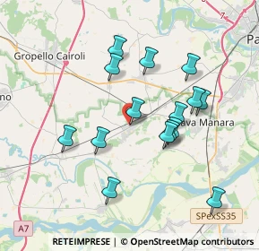 Mappa Zinasco, 27030 Zinasco PV, Italia (3.45933)