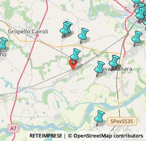 Mappa Zinasco, 27030 Zinasco PV, Italia (6.6675)