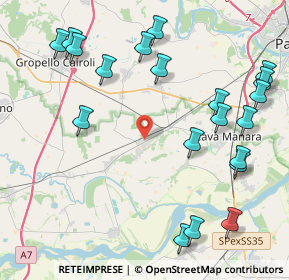 Mappa Zinasco, 27030 Zinasco PV, Italia (5.1415)