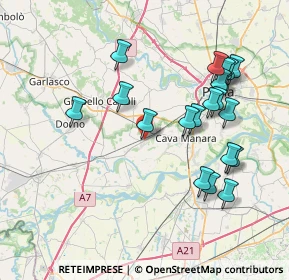 Mappa Zinasco, 27030 Zinasco PV, Italia (7.962)